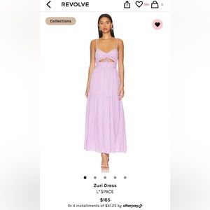 L-Space Maxi Dress - Size Medium - Lavender